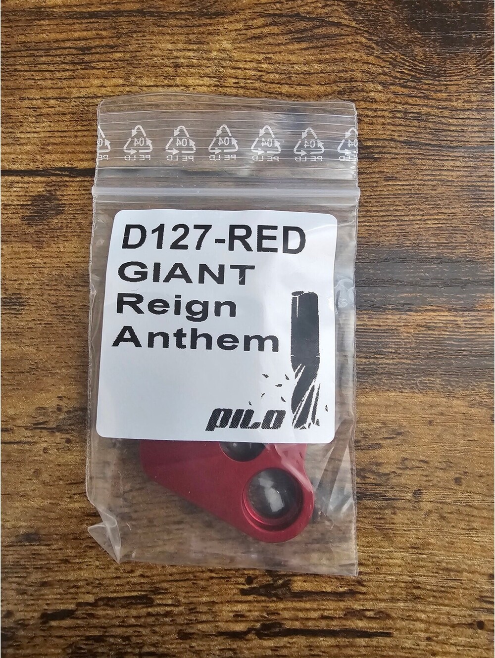 NEW Bicycle Bike Derailleur Hanger Pilo D127 RED Giant Reign Anthem